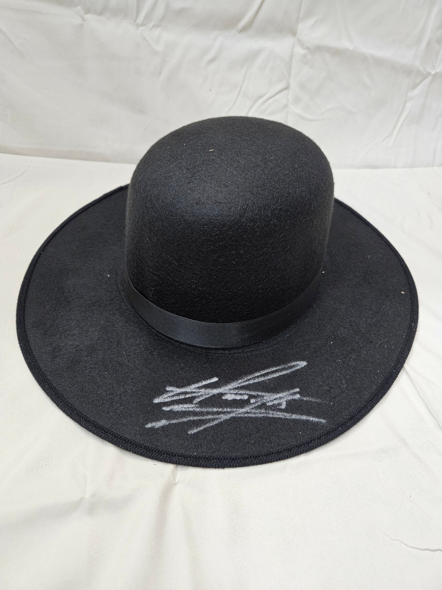 The Undertaker Wide Brim Open Crown Hat