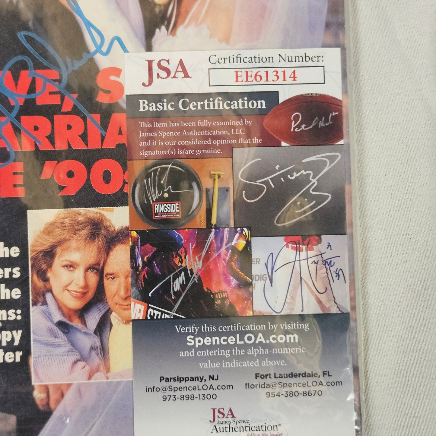 Clint Black Autographed Magazine