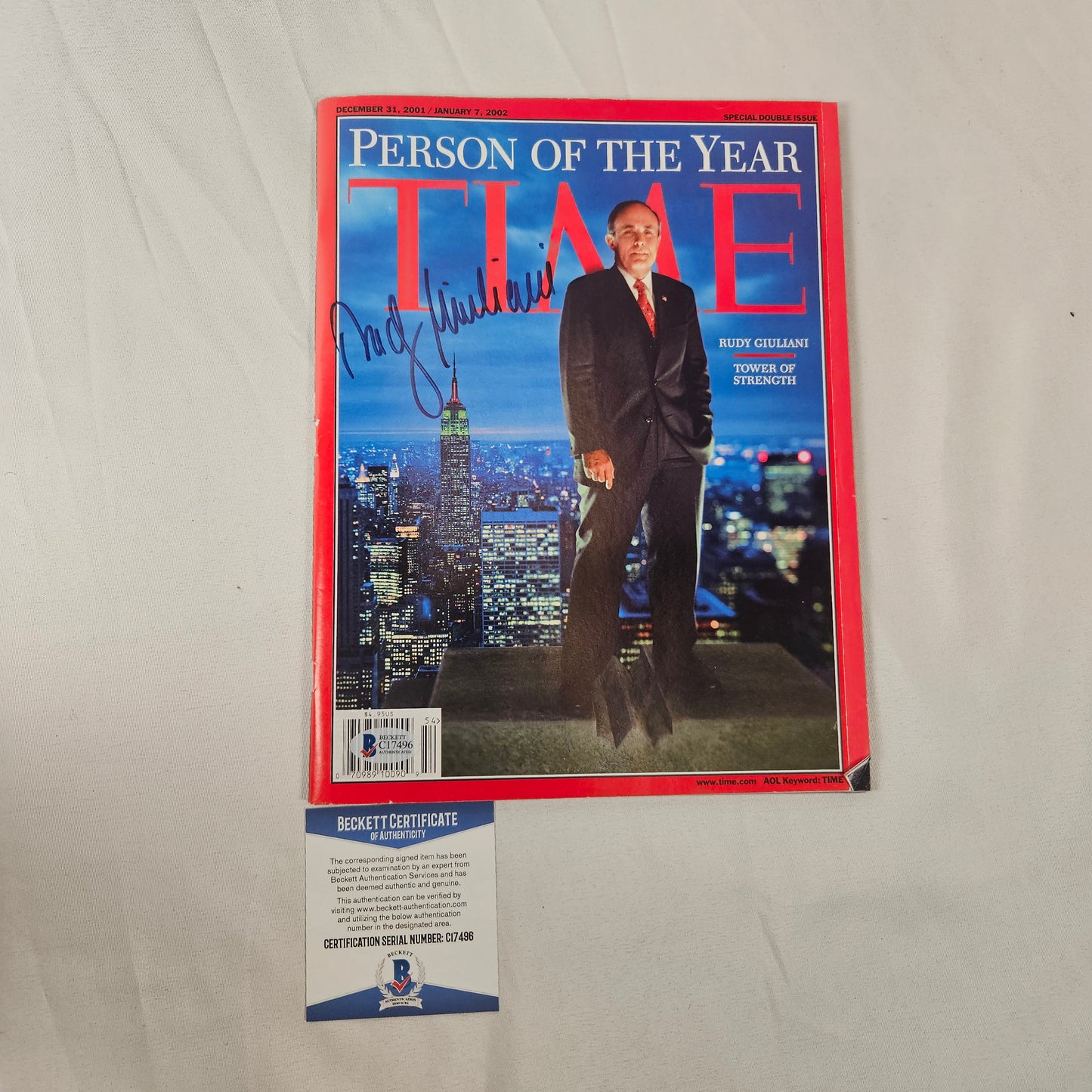 Lyle Lovett Signed "Texas Monthly" Signed Magazine