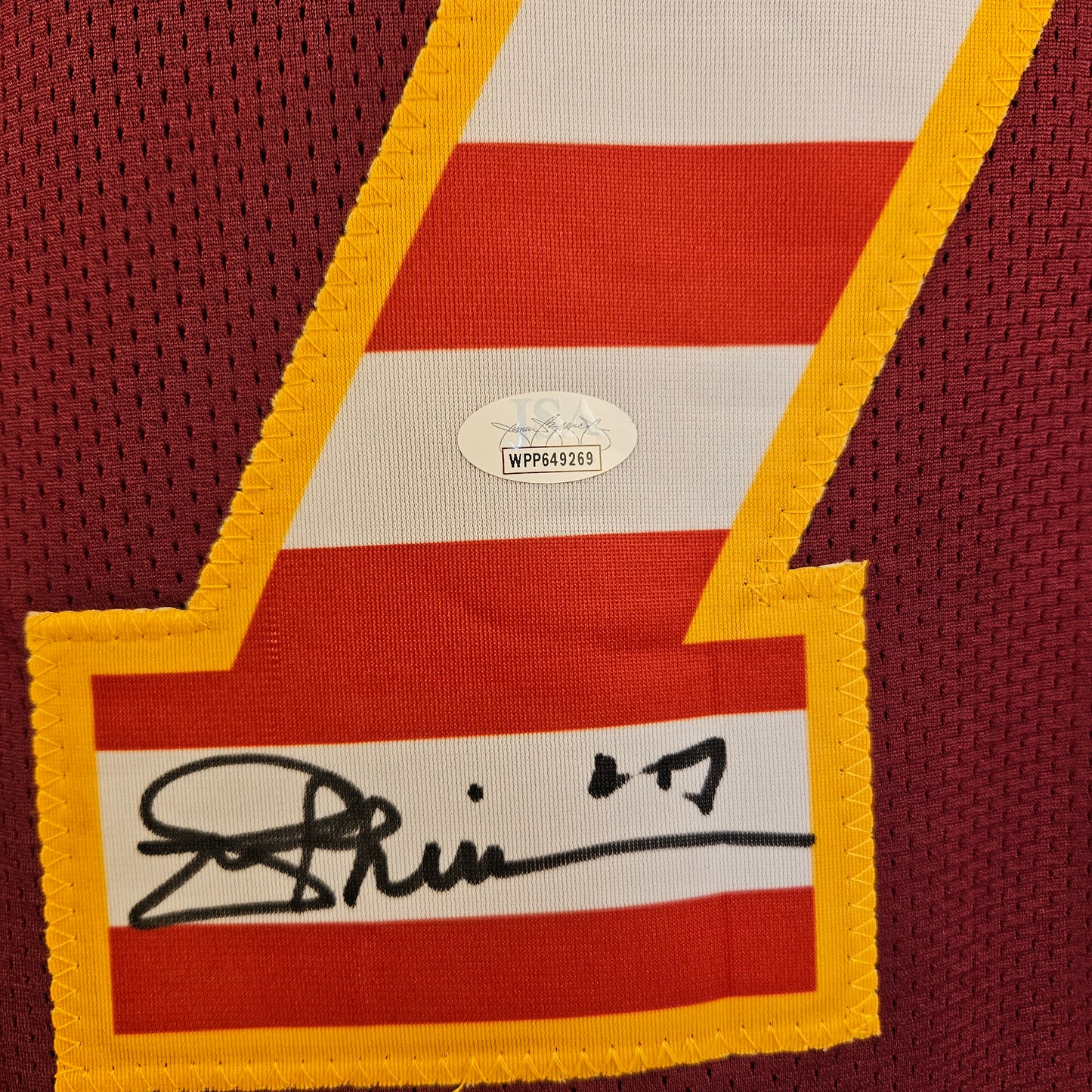 Joe Theismann Jersey Signed