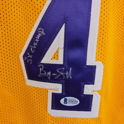 Byron Scott Jersey Signed