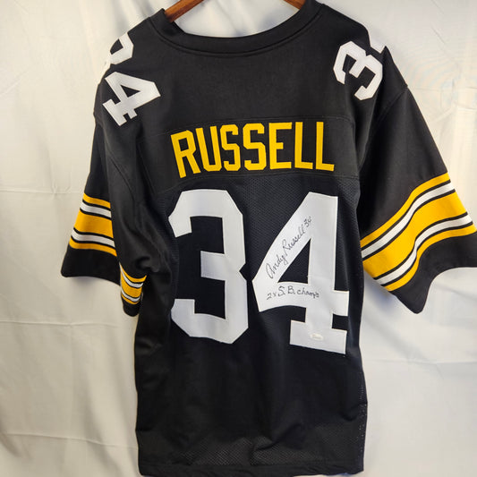 Andy Russell Jersey Signed