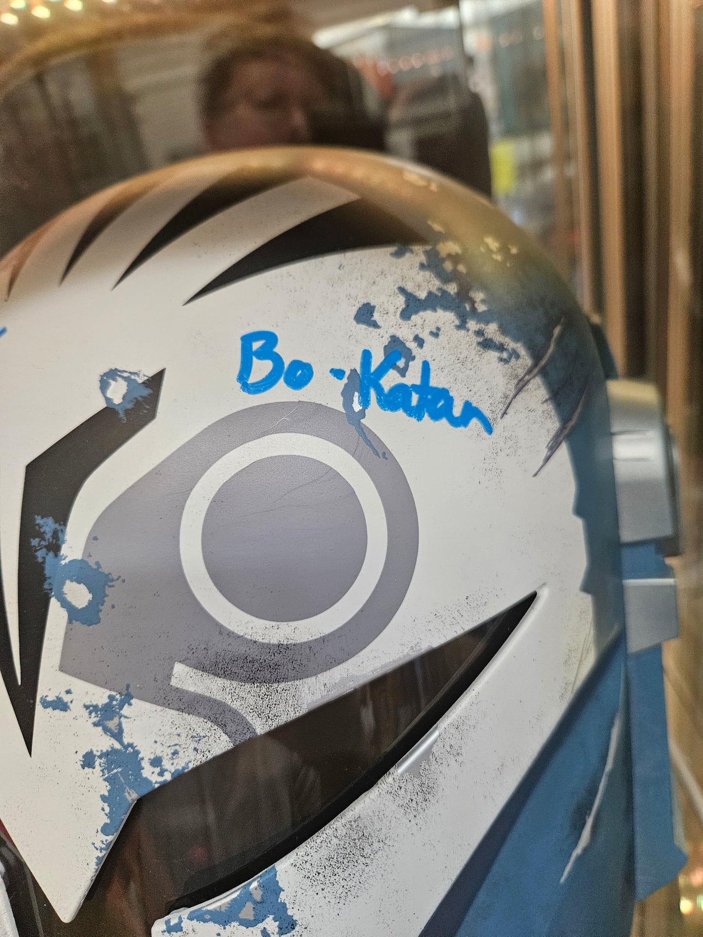 Katee Sackhoff Star Wars Bo-Katan Kryze Helmet