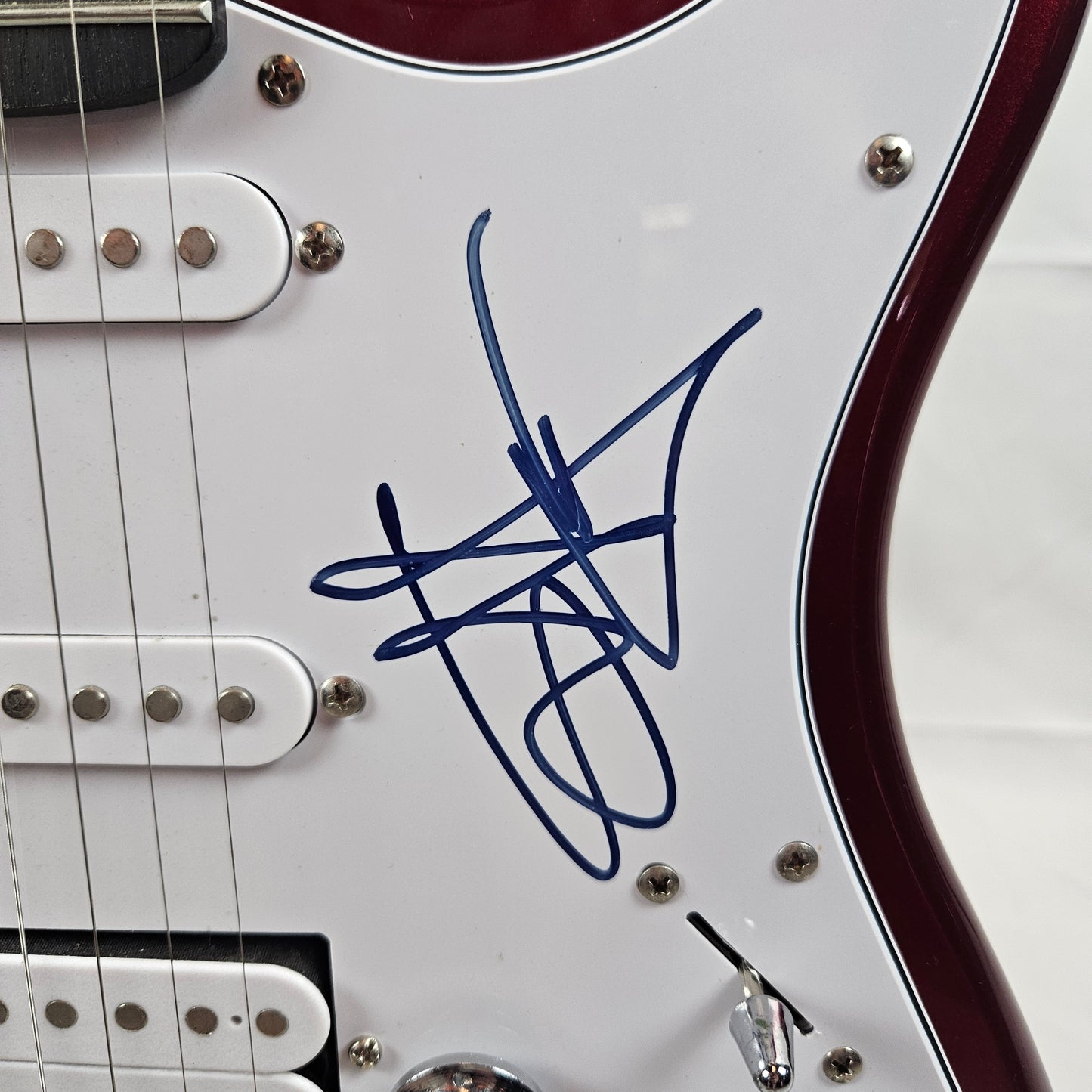 Sammy Hagar Guitar Signed