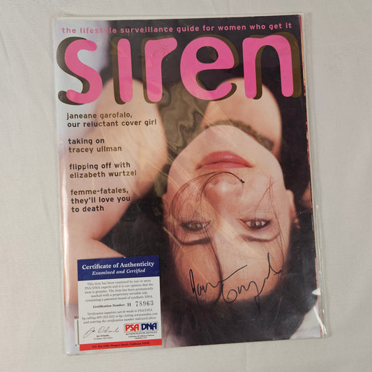 Janeane Garofalo "SIREN" Autographed magazine