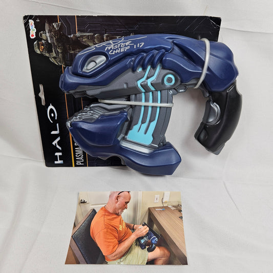 Steve Downs Halo Blaster Signed