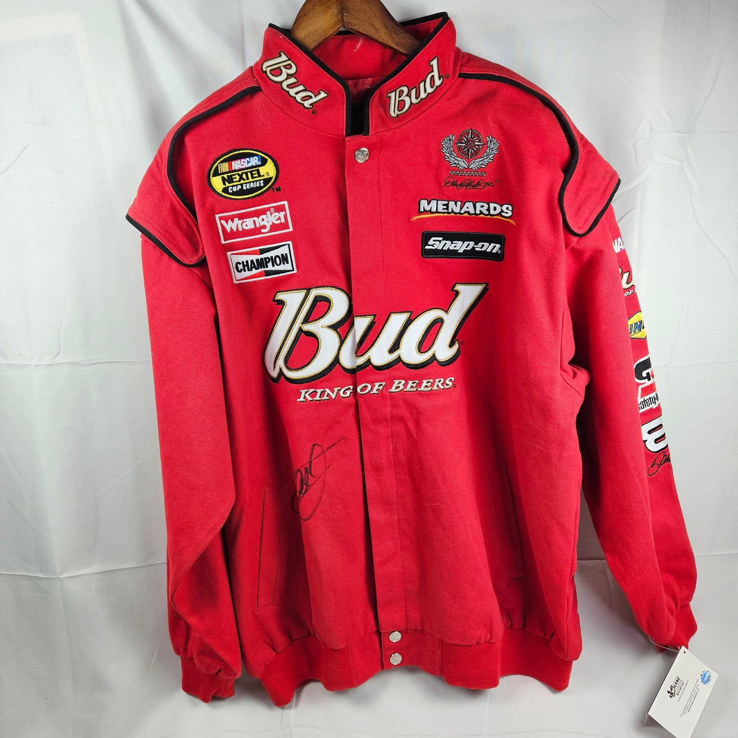 Dale Jr. Nascar Coat Signed