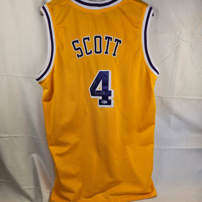 Byron Scott Jersey Signed