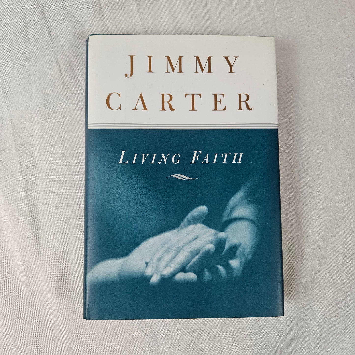 Jimmy Carter Living Faith Autographed Book