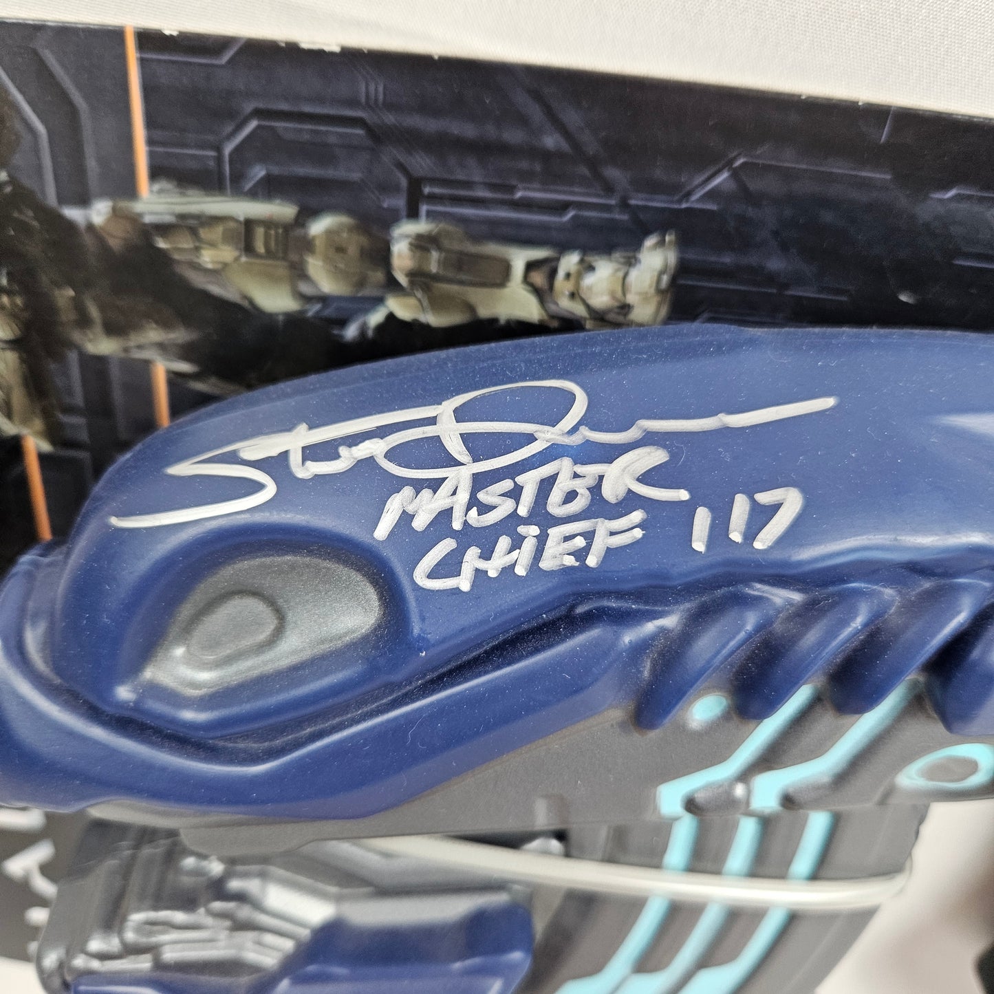 Steve Downs Halo Blaster Signed
