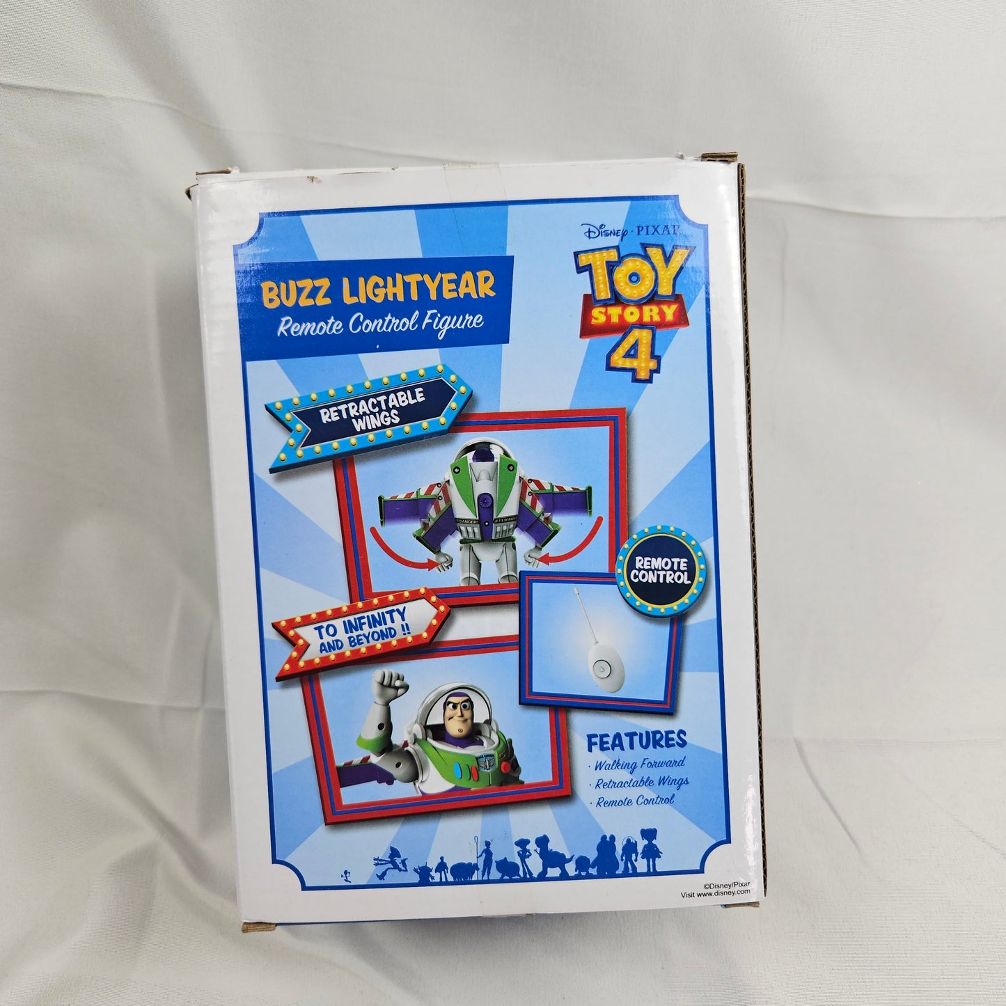Tim Allen Buzz Lightyear Toy Story Figure Signed