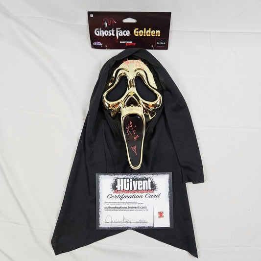 Mathew Lillard & Skeet Ulrich Scream Mask Signed