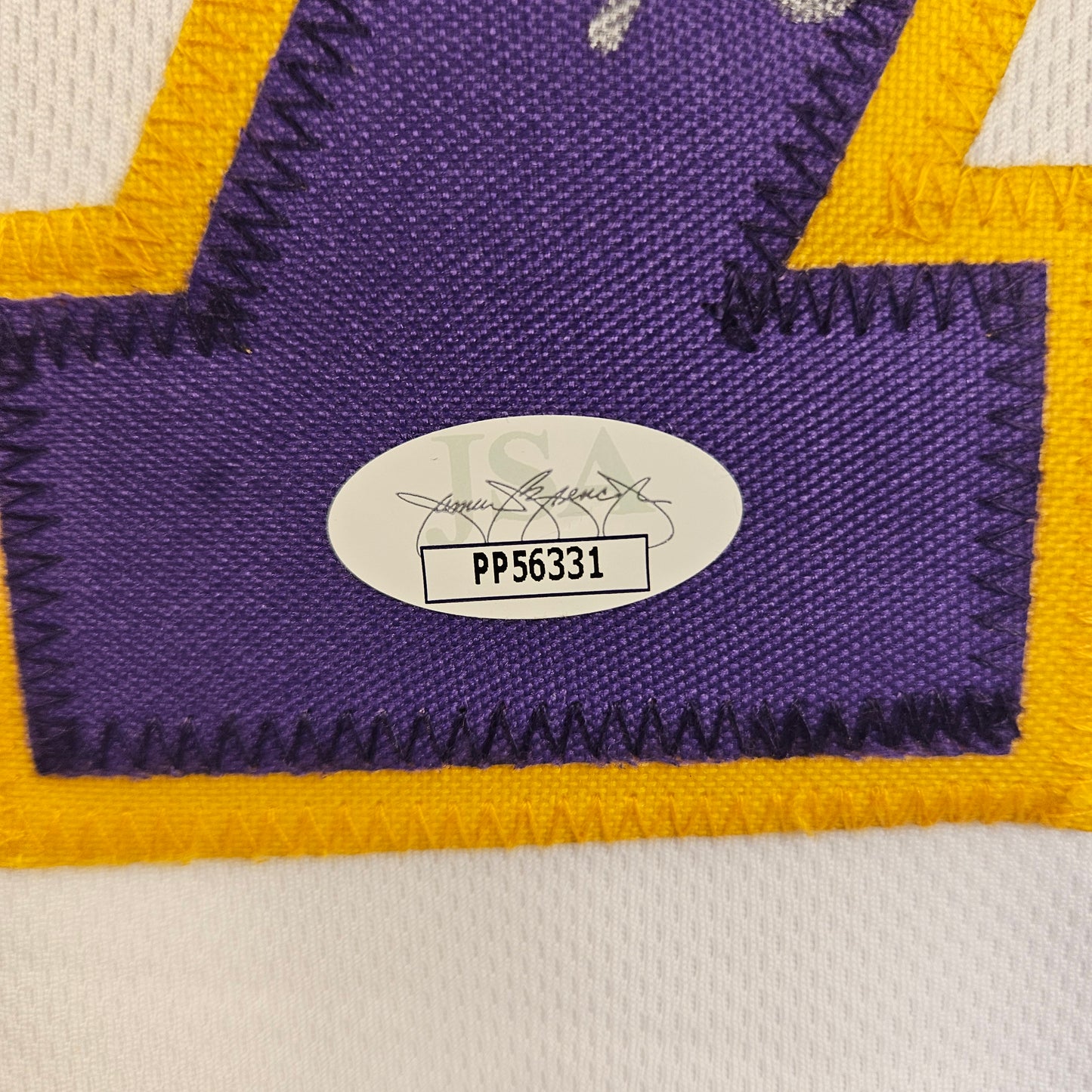 Lamar Odom Jersey Signed