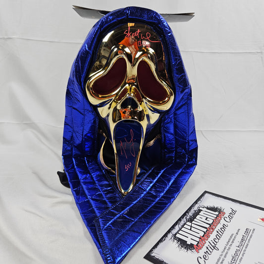 Mathew Lillard & Skeet Ulrich Scream Mask Signed
