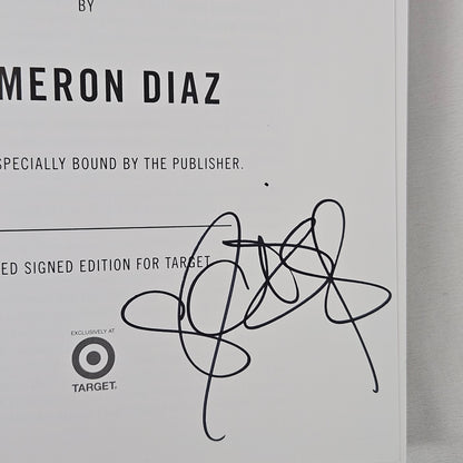 Cameron Diaz Signed Body Book