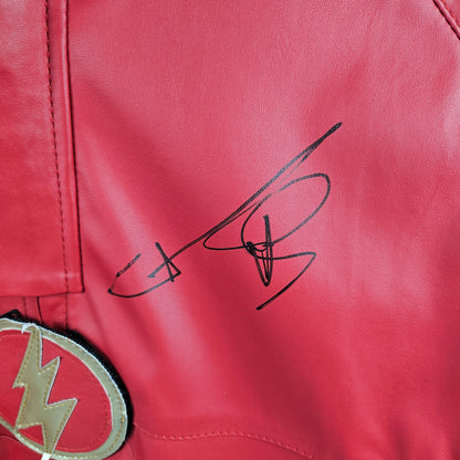 Tom C., Daniella P., & Steve A. Flash Jacket Signed