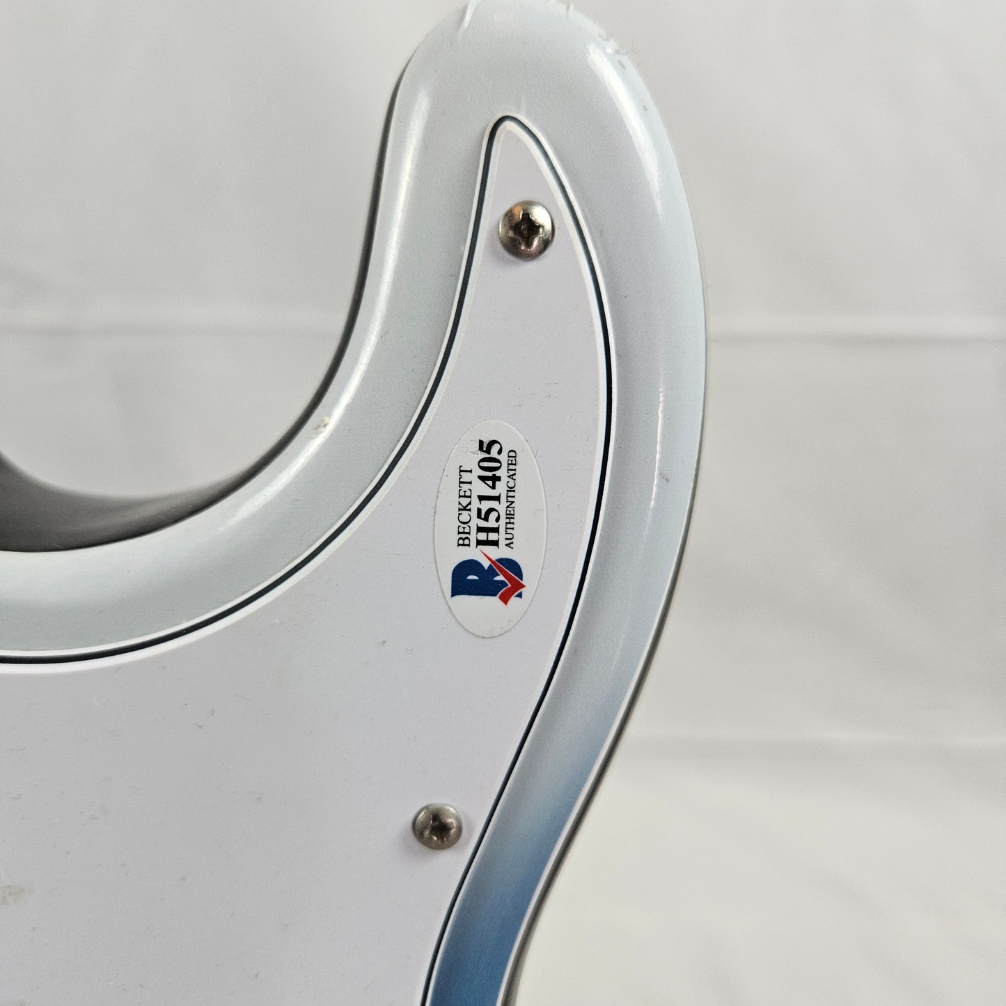 Ewan McGregor Guitar With Custom Skin Signed