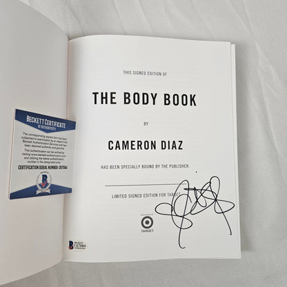 Cameron Diaz Signed Body Book