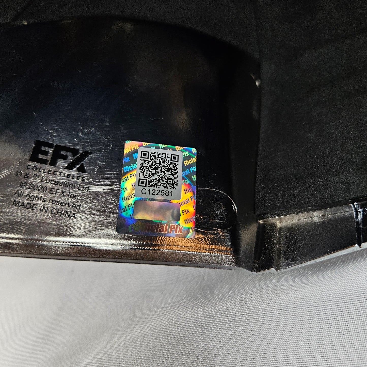 Hayden Christensen & Ewan Mcgregor Boba Fett 40th Anniversary Chrome Limited Edition Signature Series Helmet Signed