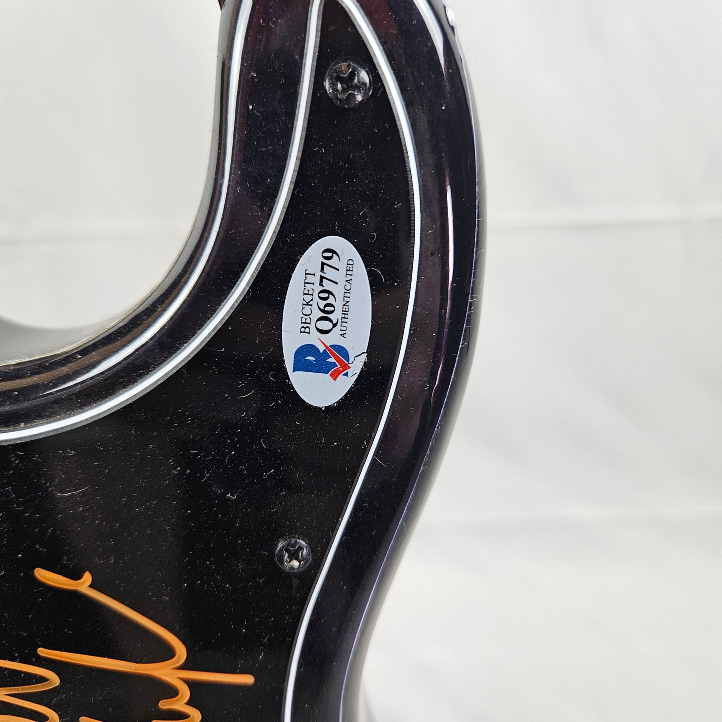 Nick Castle Custom Skin Guitar Signed