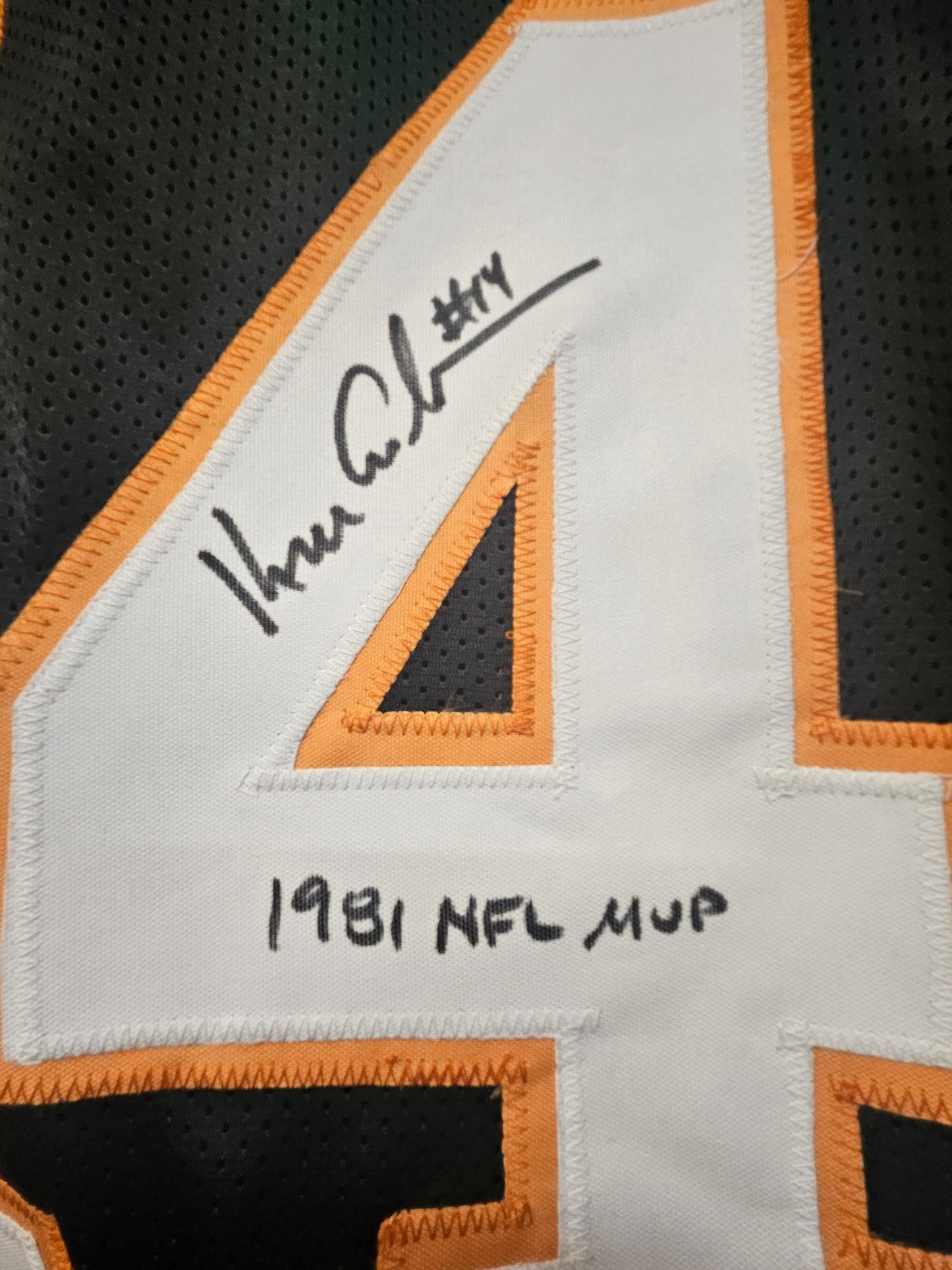 Ken Anderson 1981 MVP Jersey