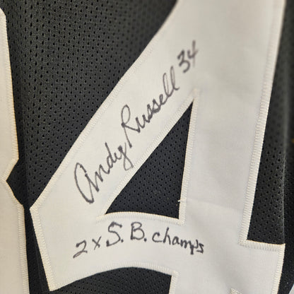 Andy Russell Jersey Signed