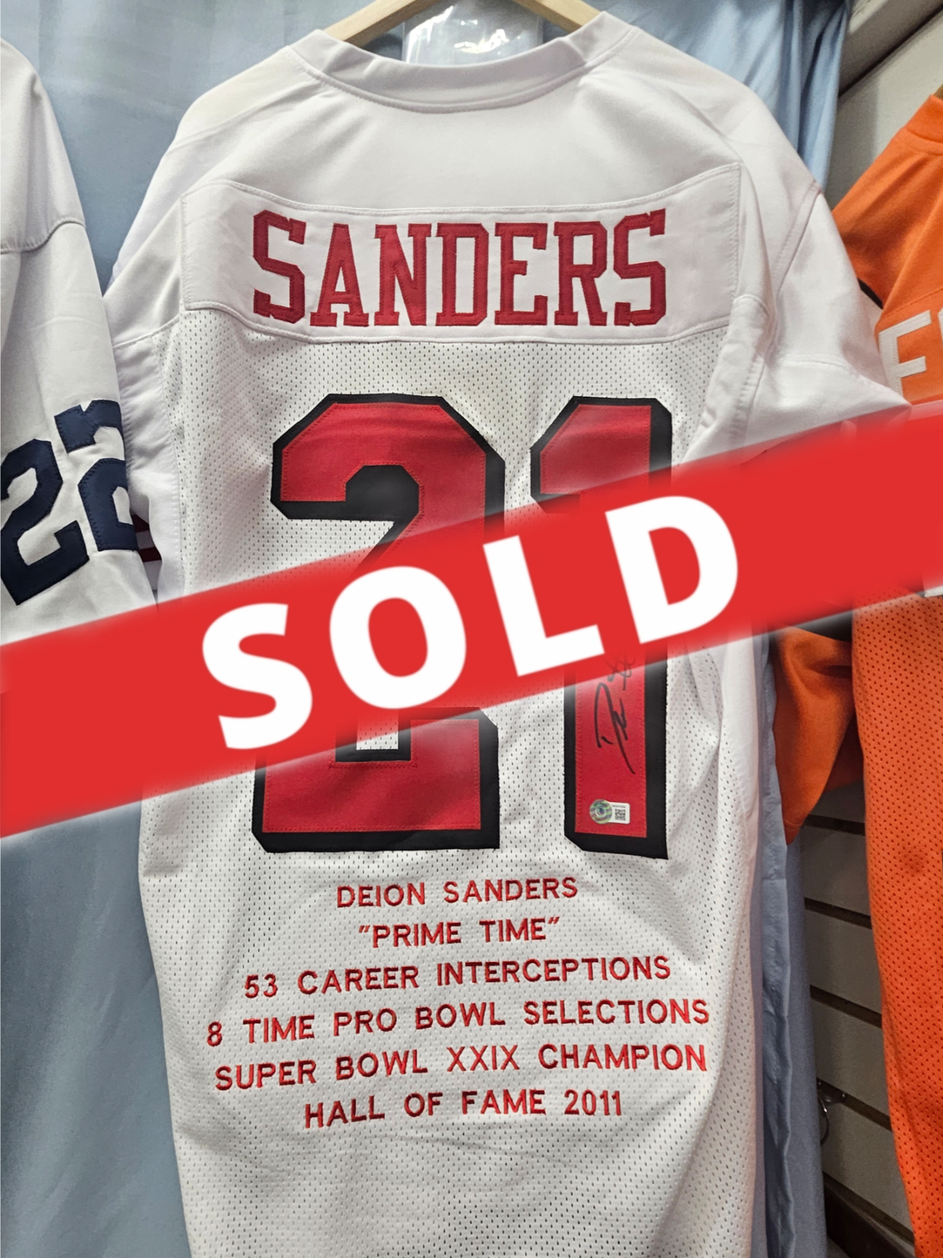 D. Sanders Jersey